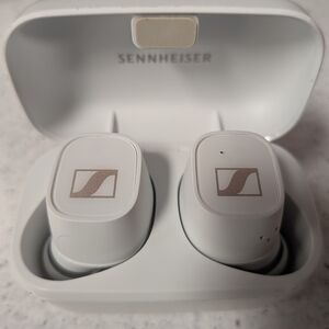 Sennheiser White Wireless Earbuds